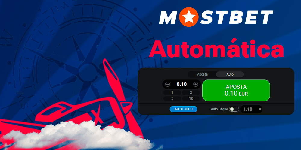 Apostas automáticas e saque automático no Aviator by MostBet