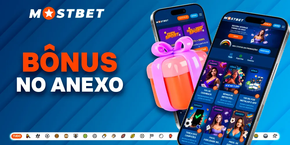 Presentes no aplicativo do cassino.